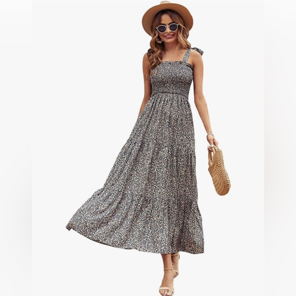 Floral Boho Maxi Dress